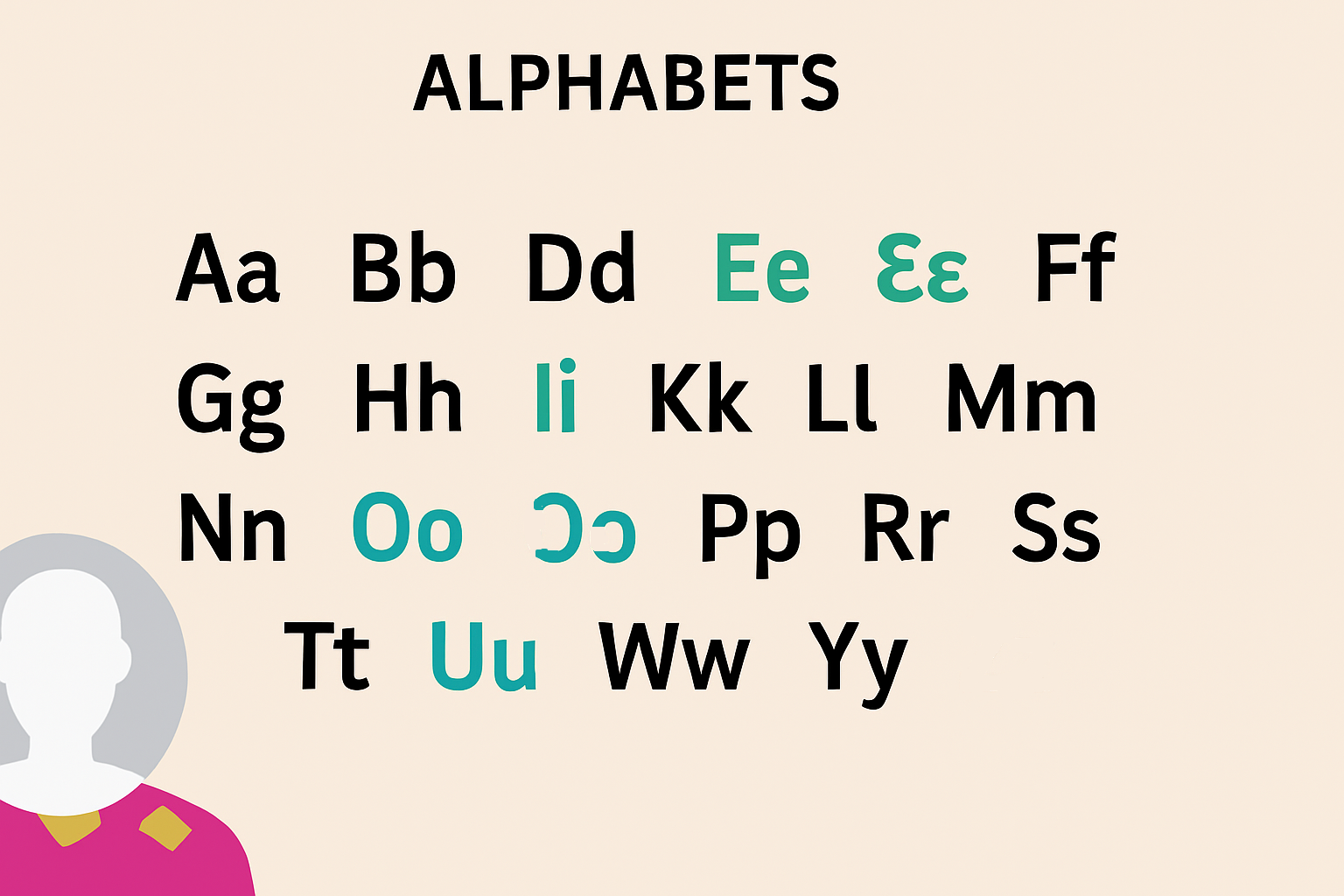 alphabets